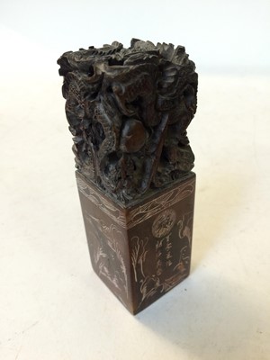 Lot 15 - A collection of 20th century Oriental carved...