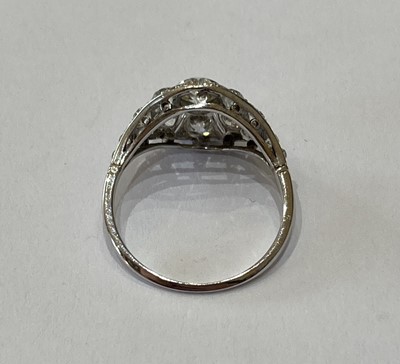Lot 2063 - ^ An Art Deco Diamond Ring