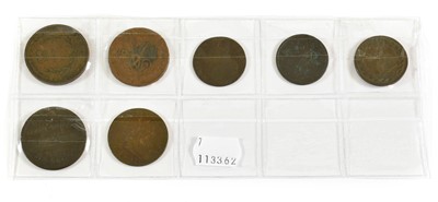Lot 2045 - British and World Copper Coins, to include:...