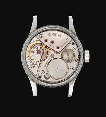 Lot 2131 - Omega: A World War II Military Wristwatch