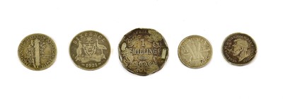 Lot 2104 - British Silver Coinage, to include: pre-1920...