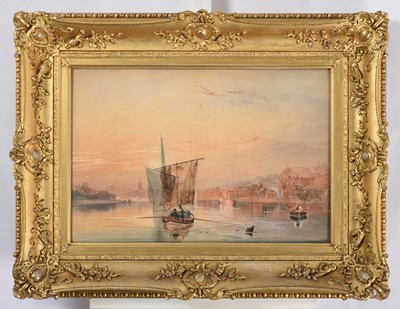 Lot 120 - ~ British School (19th century) Fishing Boats...