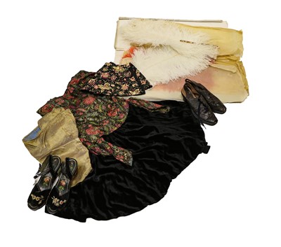 Lot 2224 - Circa 1920s and Later Costume and Accessories,...