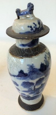 Lot 46 - A pair of 20th century Chinese blue and white...