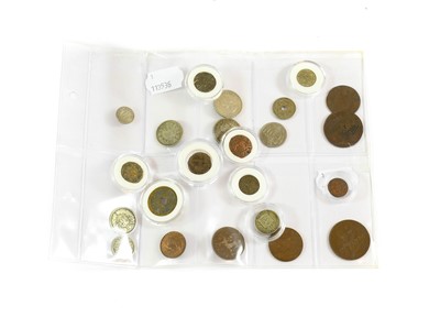 Lot 2181 - 23 x World Coins, to include: Netherlands, ten...