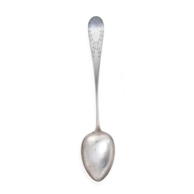 Lot 2031 - A Danish Silver Basting-Spoon