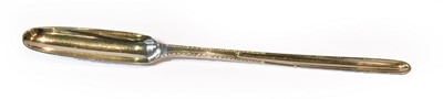 Lot 149 - A George III Silver Marrow-Scoop, by William...