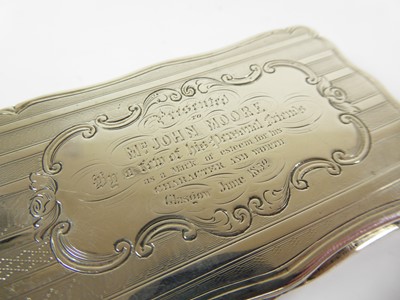 Lot 2044 - A Victorian Silver Snuff-Box