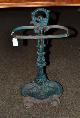 Lot 560 - Cast iron stick stand