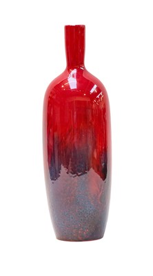 Lot 126 - A Royal Doulton flambeware vase, 35cm high