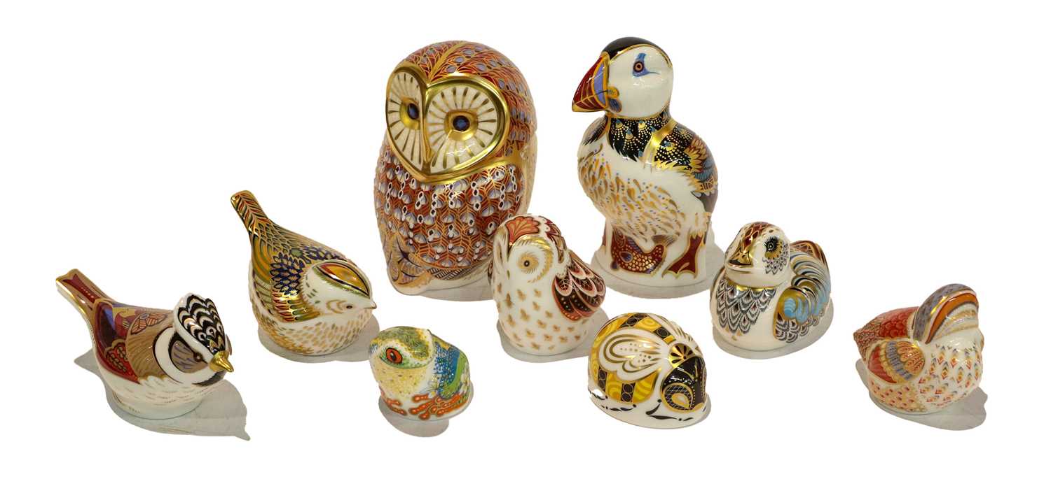 Lot 194 Nine various Royal Crown Derby Imari Lot 194 Nine various Royal Crown Derby Imari