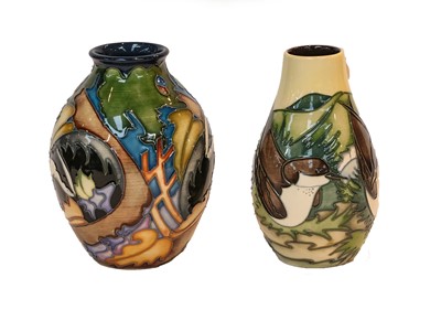 Lot 187 - Modern Moorcroft pottery: a vase decorated...