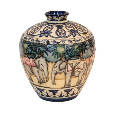 Lot 173 - Modern Moorcroft pottery: a vase by Beverley...