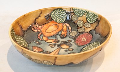 Lot 172 - Modern Moorcroft pottery: a bowl by Wendy...