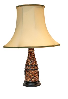 Lot 188 - A modern Moorcroft pottery table lamp in the...