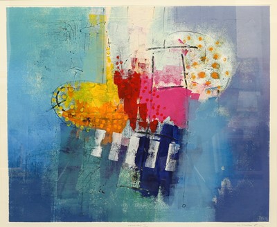 Lot 1096 - Mark Godwin (b.1957) "Causeway V" Signed and...