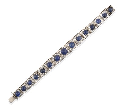 Lot 2014 - A Sapphire Bracelet