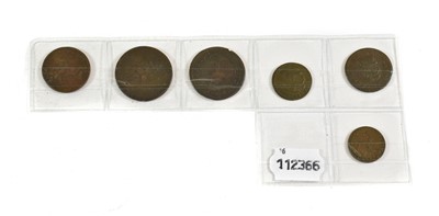 Lot 2048 - Isle of Man Coinage, to include: James Stanley...