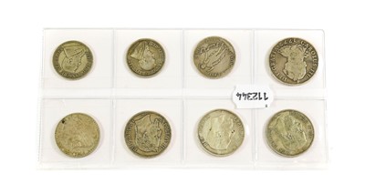Lot 2176 - Mixed Continental Silver Coinage, to include:...