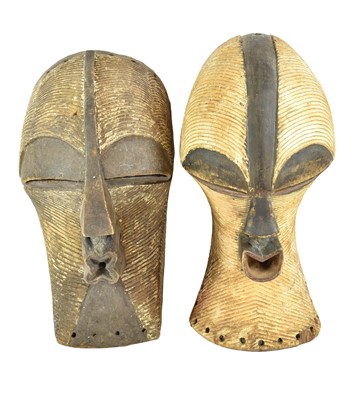 Lot 3213 - A Songye Female Kifwebe Mask, D.R.C., the...