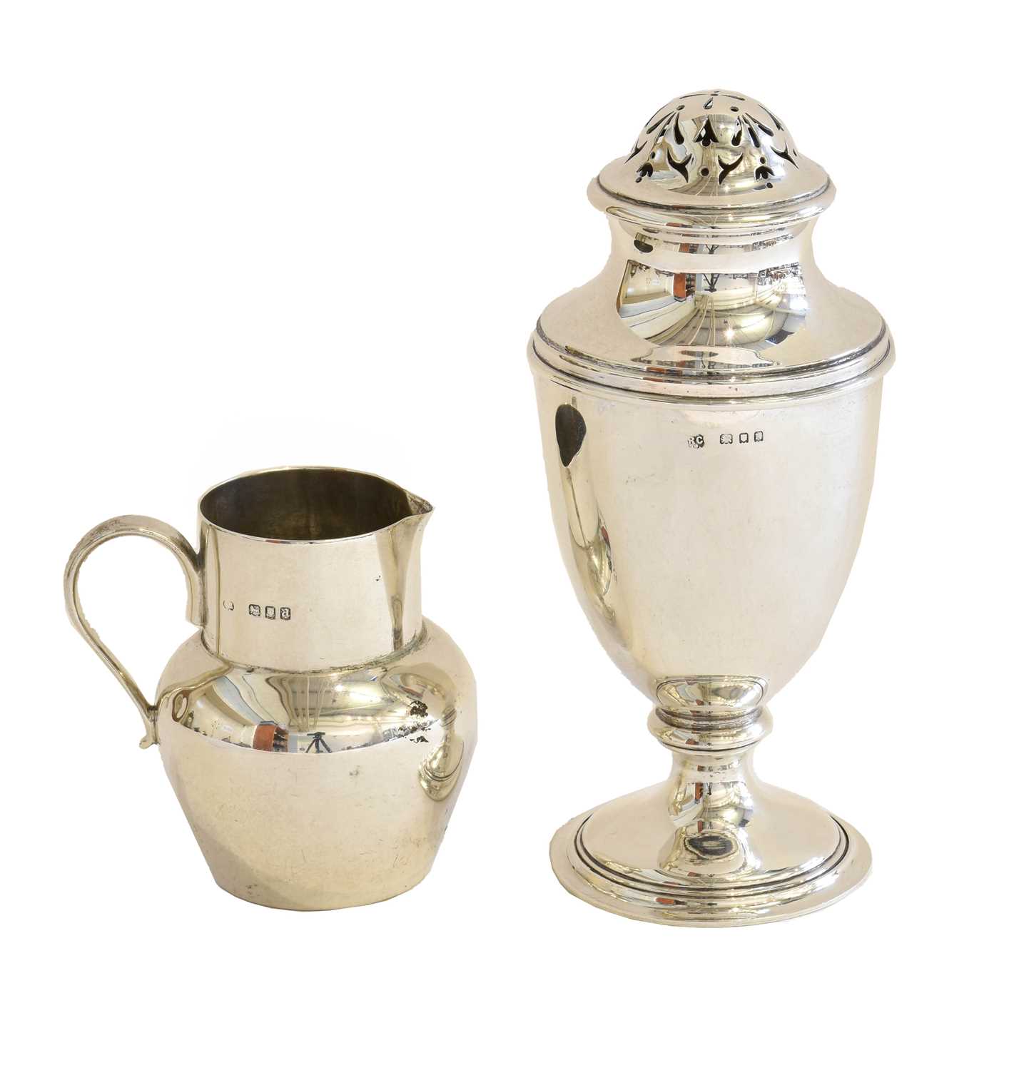 Lot 68 - A George V Silver Caster, by Richard Comyns,...