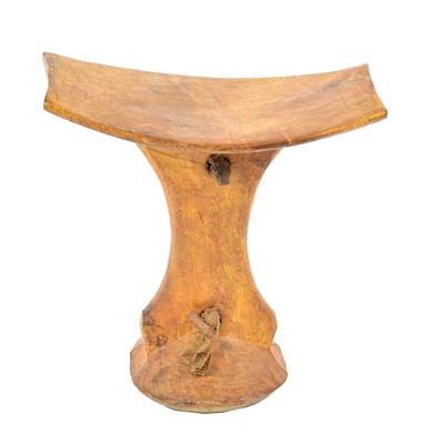 Lot 3219 - An Ethiopian Gurage Headrest, with dished...