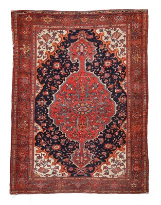 Lot 547 - Malayer Rug West Iran, circa 1920 The deep...