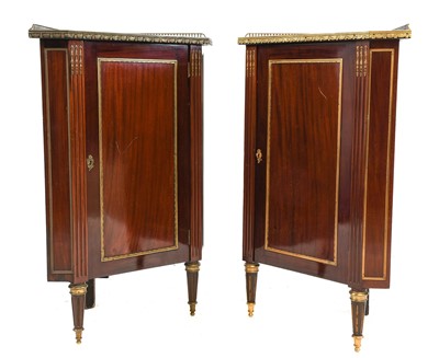 Lot 377 - ~ A Pair of Late 19th Century Mahogany and...