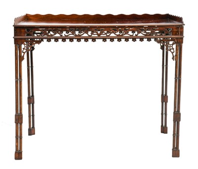 Lot 401 - ~  A Victorian Mahogany Silver Table, 3rd...