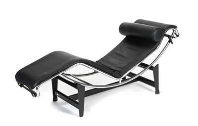 Lot 245 - A Modern Replica LC4 Chaise Lounge, after Le...