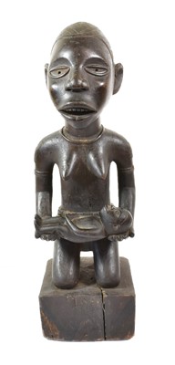 Lot 3227 - A 20th Century Yombe Maternity Figure, D.R.C.,...