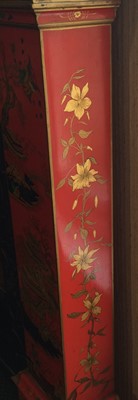 Lot 97 - An early 20th century Chinoiserie red...
