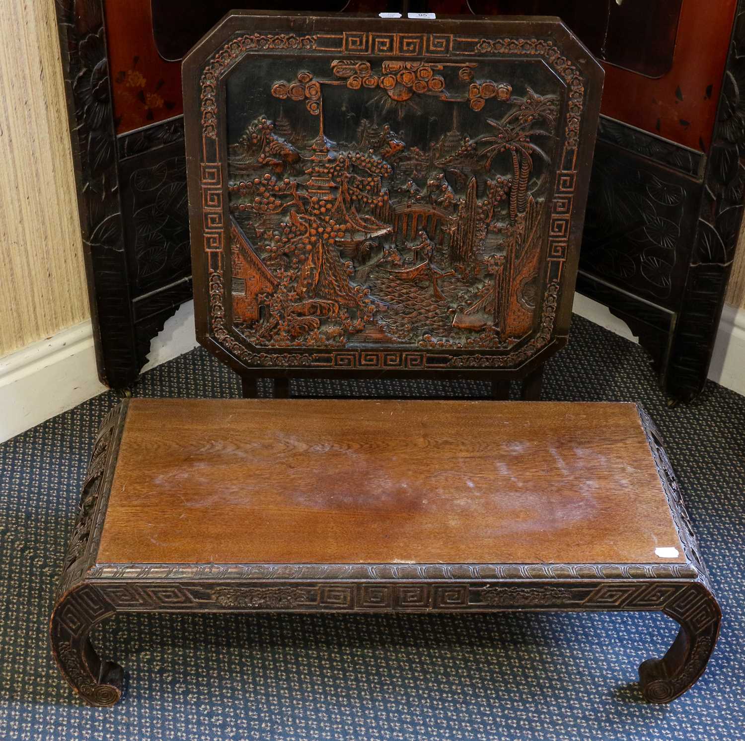 Lot 95 - xxThree pieces of early 20th century Chinese...