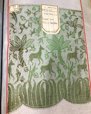 Lot 2288 - Late 19th Century French Lace Sample Book,...