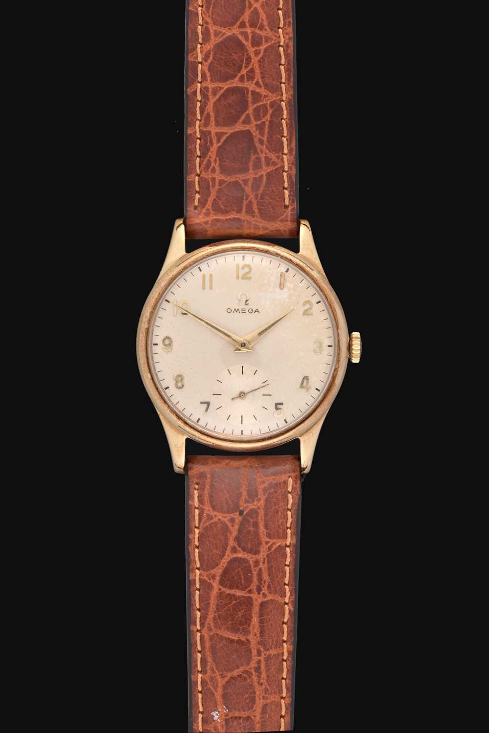 Lot 2256 Omega A 9 Carat Gold Wristwatch