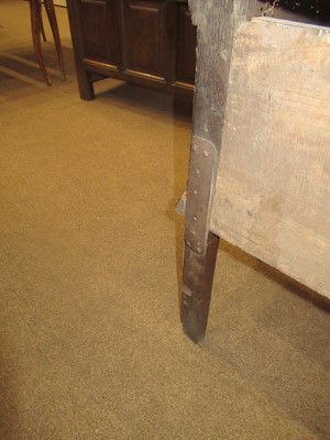 Lot 227 - An Oak Dresser Base, circa 1700, the moulded...