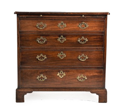 Lot 291 - A George III Mahogany and Oak-Lined Bachelor's...