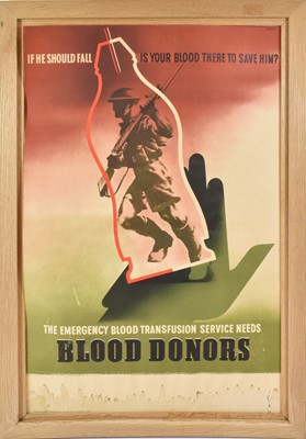 Lot 3058 - A Second World War Recruitment Poster for...