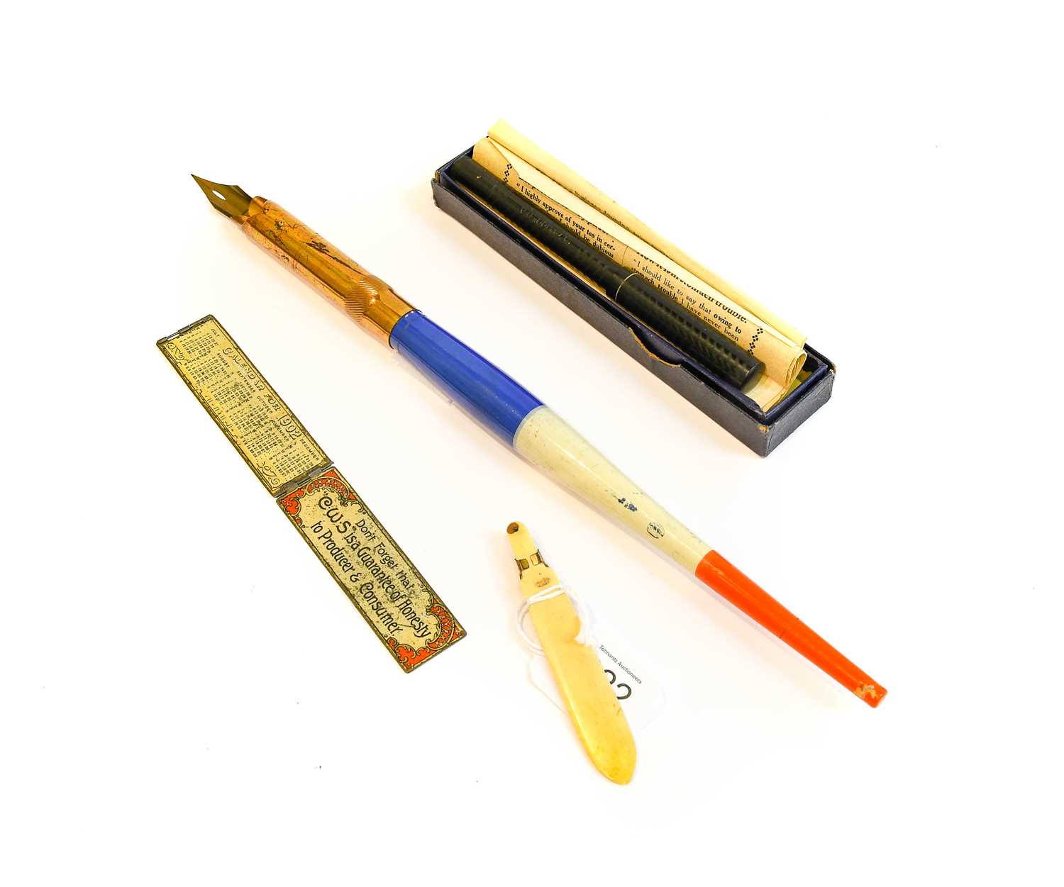 Lot 258 - An advertising dip pen to 'The Midget'...