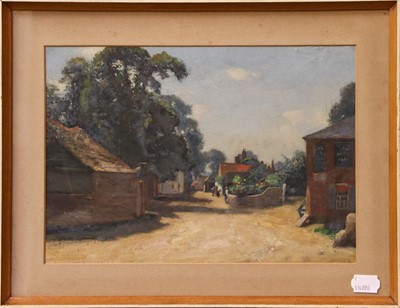 Lot 1126 - Walter Goldsmith (20th century) 
Rural village...