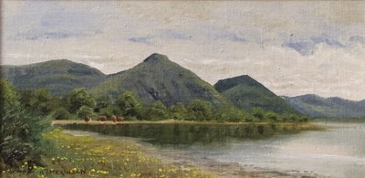 Lot 1125 - A J Makinson (20th century) 
Lake district...