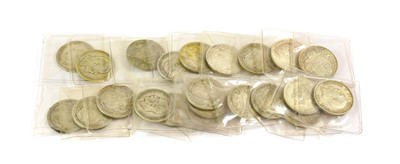 Lot 2089 - 22 x George V Halfcrowns, to include: 1915(x4),...