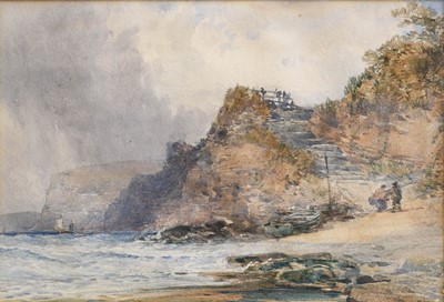 Lot 1161 - William Callow, R.W.S (1812-1908) Coastal...