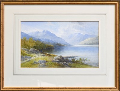 Lot 1157 - Emil Axel Krause (1871-1945) Continental lake...