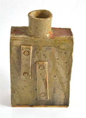 Lot 21 - A stoneware bottle vase bearing "Troika" signature and artist's monogram "SB"