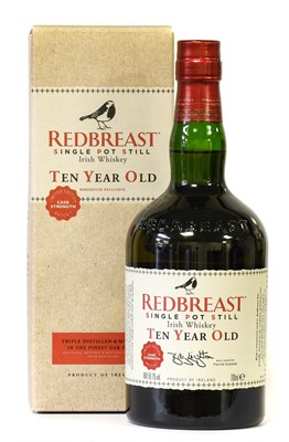 Lot 3141 - Redbreast 10 Year Old Single Pot Still Irish...