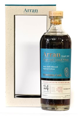 Lot 3103 - Arran 24 Years Old Single Malt Scotch Whisky,...