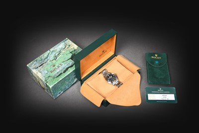 Lot 2115 - Rolex: A Fine Stainless Steel Automatic Centre Seconds Wristwatch