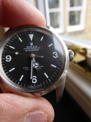 Lot 2115 - Rolex: A Fine Stainless Steel Automatic Centre Seconds Wristwatch