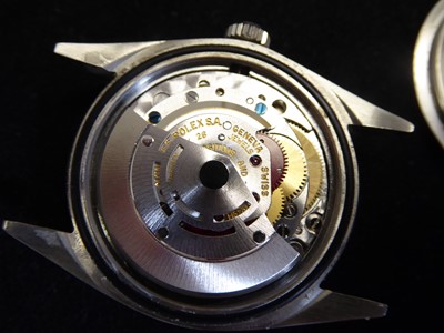 Lot 2115 - Rolex: A Fine Stainless Steel Automatic Centre Seconds Wristwatch